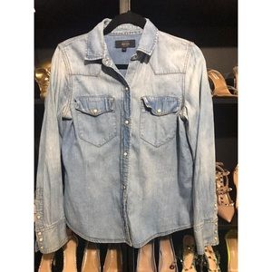 JCrew Denim Western Shirt